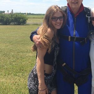 Black and white overalls